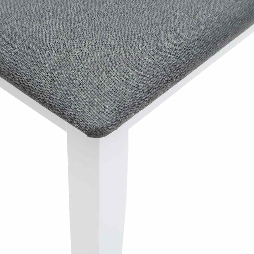 vidaXL Panca 90 cm Bianco in Legno Massello di Hevea, Panca, Panca, Panca, Panca, Panca, Panca, Panca, Panca, Panca da Interno, Panca da Ingresso