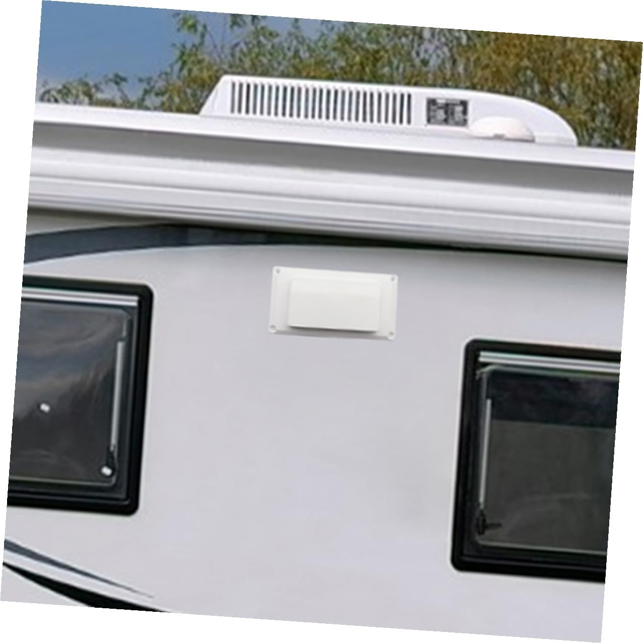 Rv Vent Fan 12v 15w Side Exhaust Air Ventilation Fan for Motorhome Camper Trailer with 4.84x6.42 Inch Opening, Automotive Ventilation Accessory for Travel and Outdoor Use