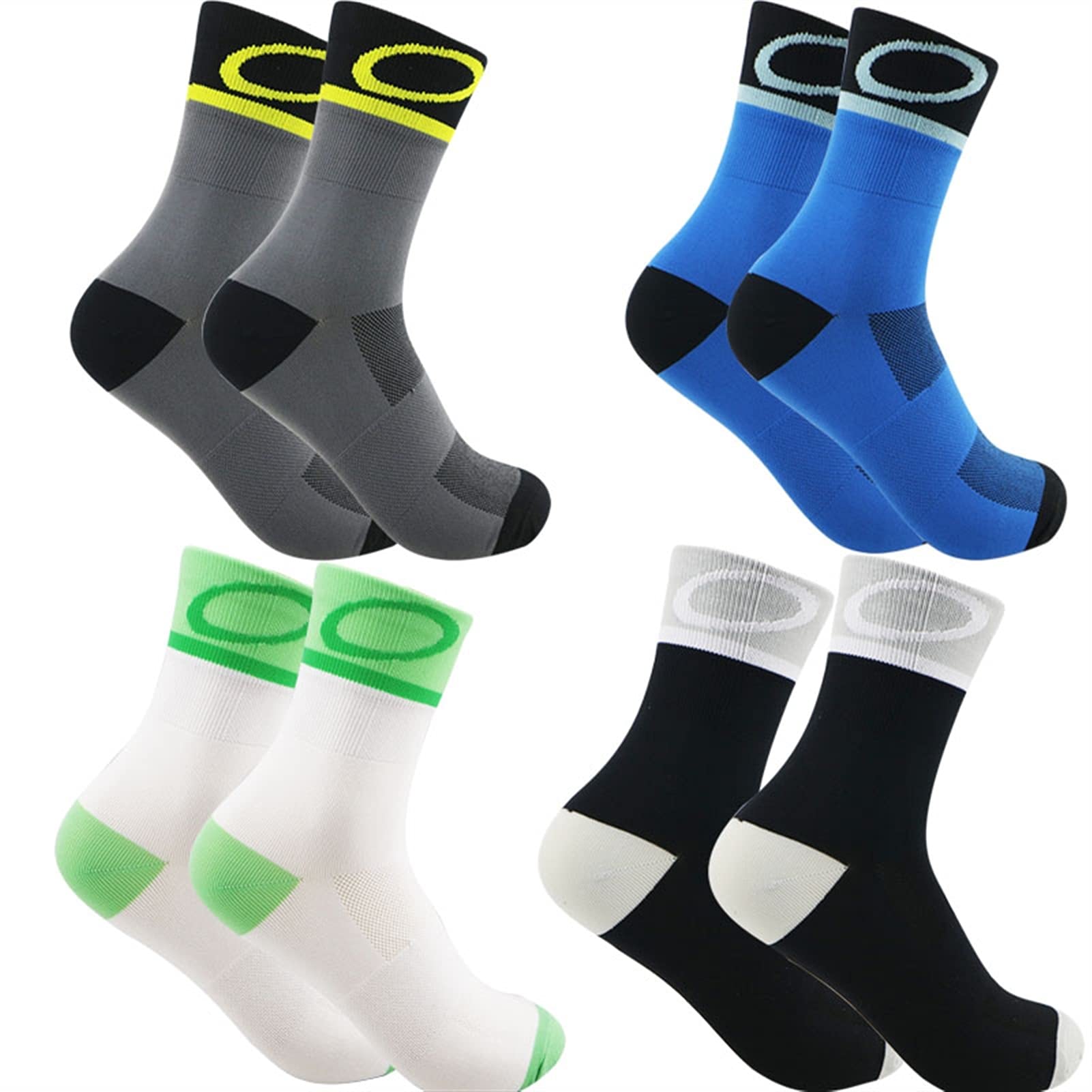 Mujeres Hombres Deporte Ciclismo Calcetines al Aire Libre Camping Senderismo Escalada Calcetines Calcetines Baloncesto Calcetines
