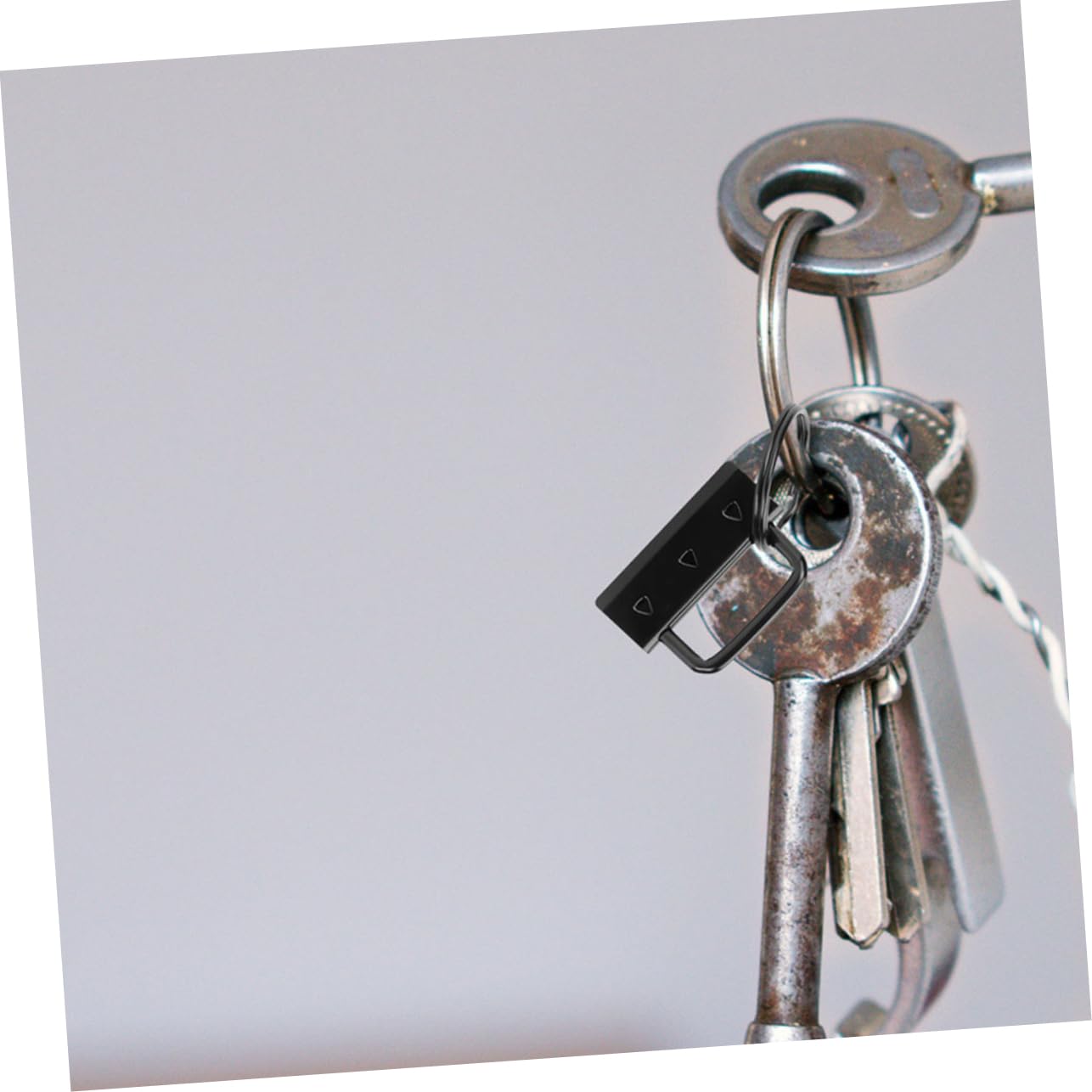 NUOBESTY Set da 30 Anelli Portachiavi in Metallo 32mm con Pinza Crimpatrice in Ferro per Fai da Te e Accessori Artigianali per Decorare Borse e Segnalibri