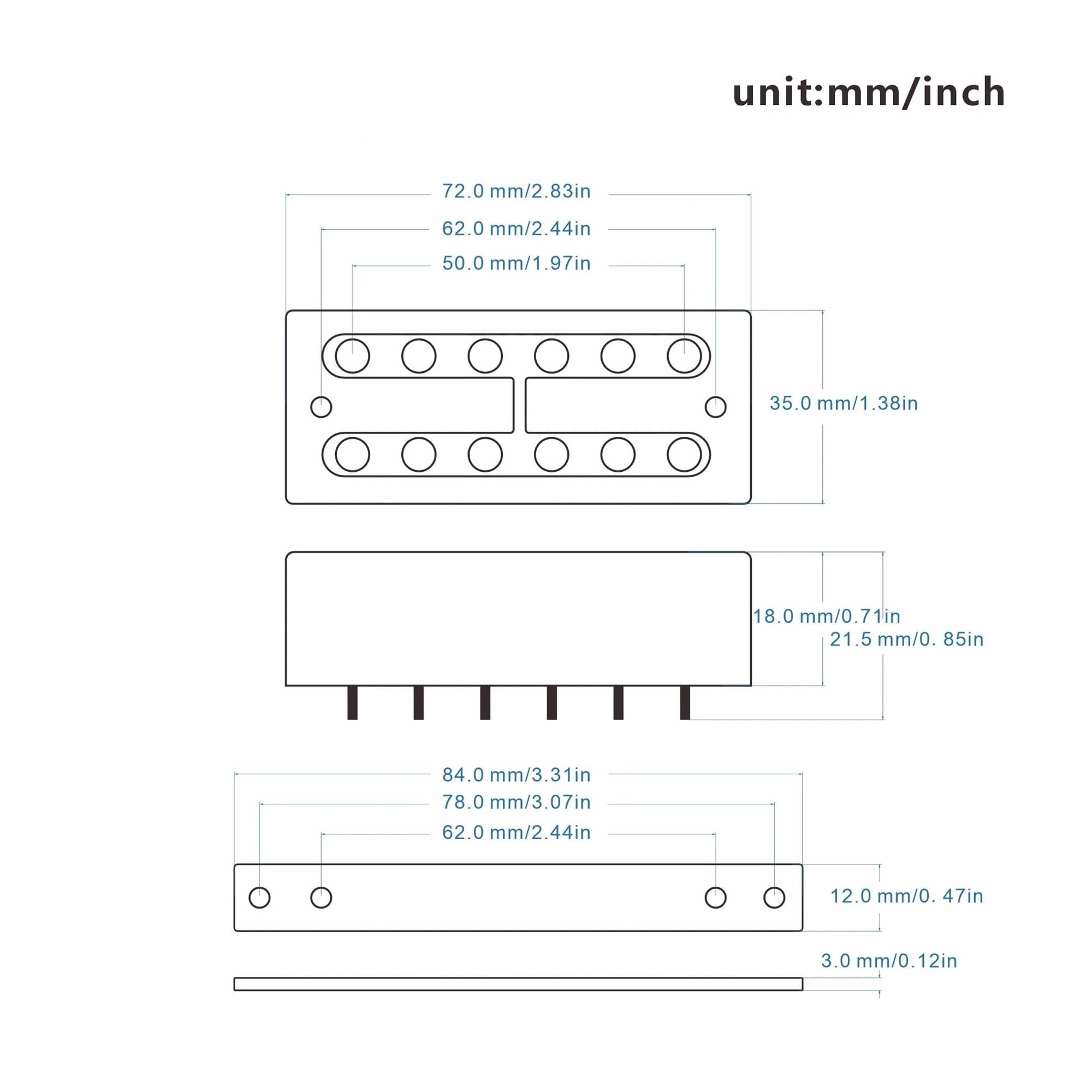Przetworniki Gitarowe Zestaw Przetworników Humbucker Do Gitary Akustycznej Do Profesjonalnych Akcesoriów Do Instrumentów(Chrome NB Set)