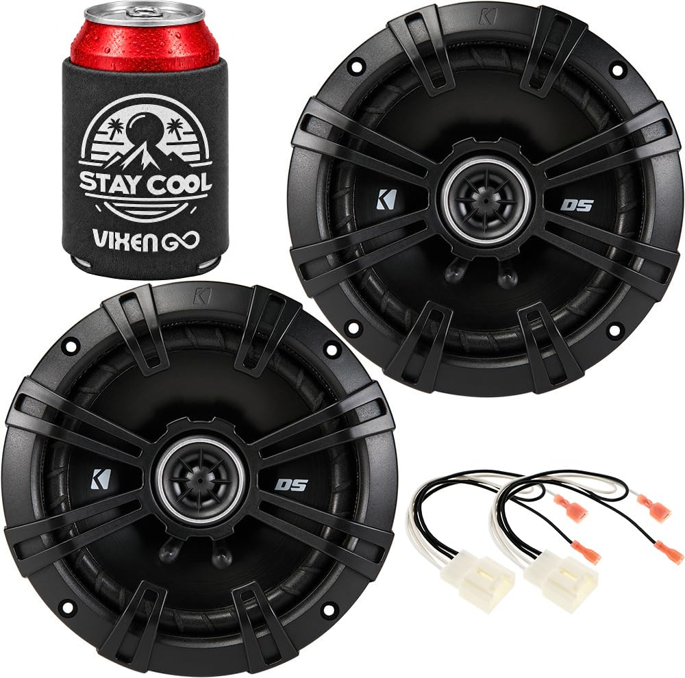Amazon.com: KICKER Front/Rear Door 6.5 Speakers Kit for Ford
