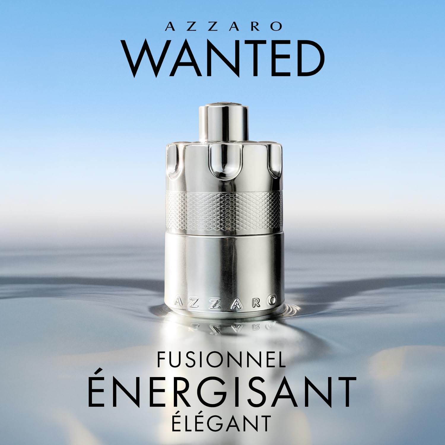 AZZARO Wanted - Eau De Parfum Homme - Boisé Aromatique Épicé - Baies de Genévrier, Vétiver & Cœur de Sauge - Tenue Longue Durée - Spray Vaporisateur