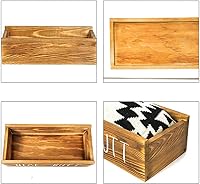 Vista 3 de SERENITA Bonita caja de decoración de baño, divertido soporte de papel higiénico, decoración de baño de granja, organizador de almacenamiento