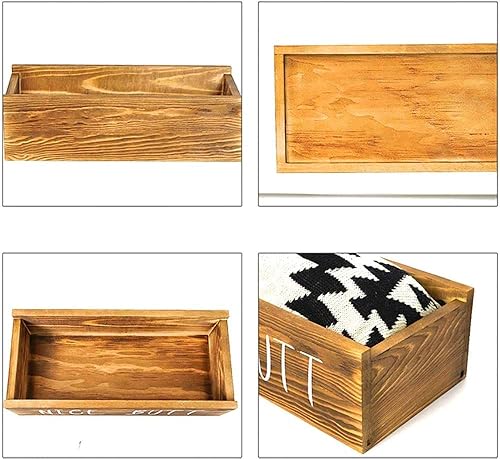 Miniatura 6 de SERENITA Bonita caja de decoración de baño, divertido soporte de papel higiénico, decoración de baño de granja, organizador de almacenamiento de