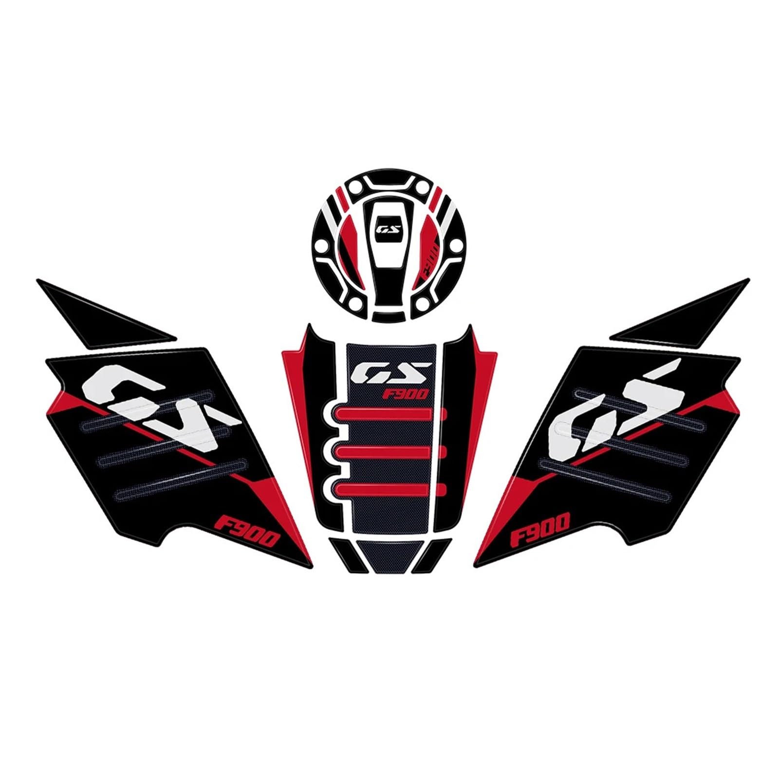 Motorcycle Gas Tank Sticker Motorcycle Tank Pads Traction for F900 GS F900GS 2024- Fuel Protection Sticker Decals Accessories Replacement