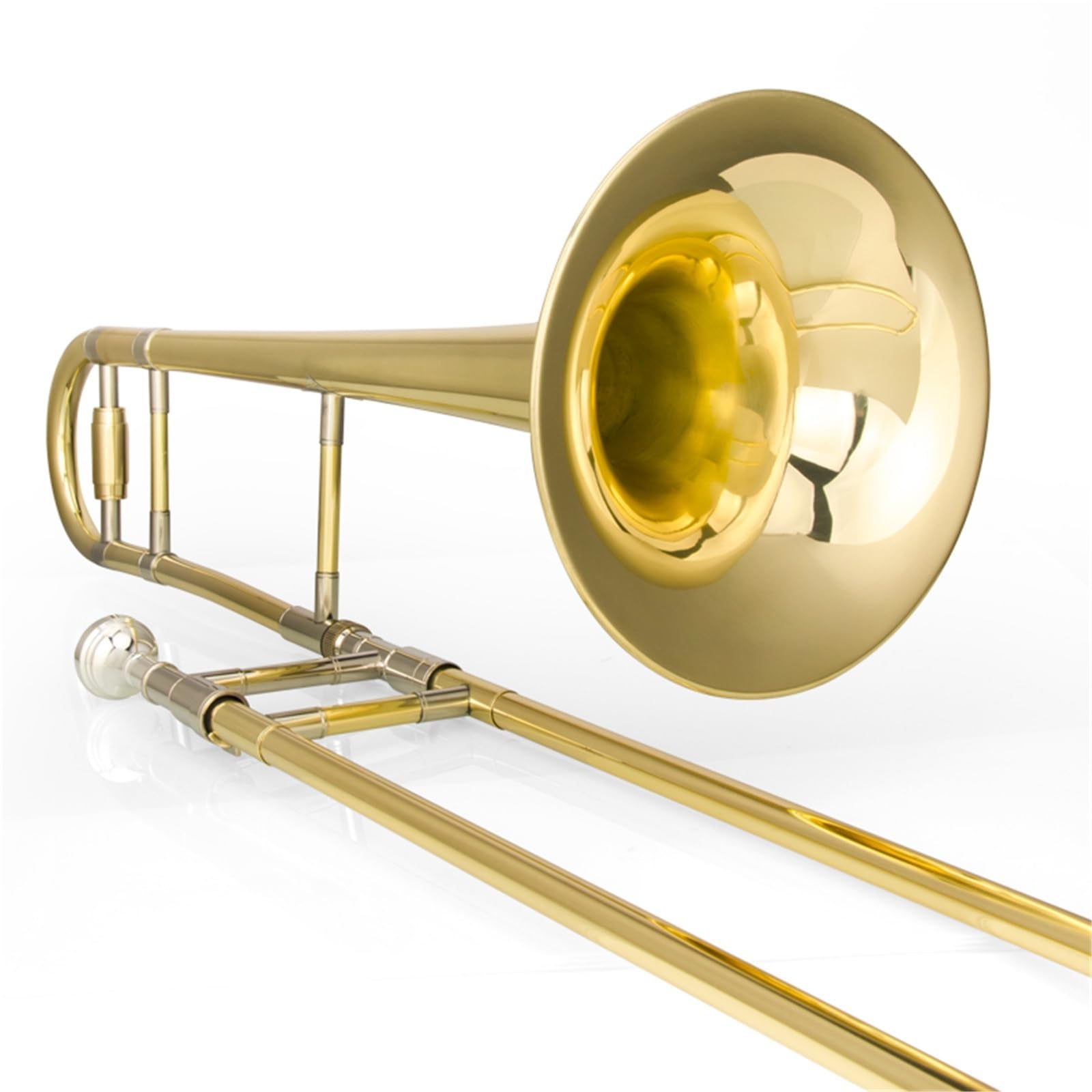 Trombone Professionale Trombone Tenore In Si Bemolle Adatto Per Esami Di Esecuzione Di Strumenti A Fiato Per Principianti E Professionisti