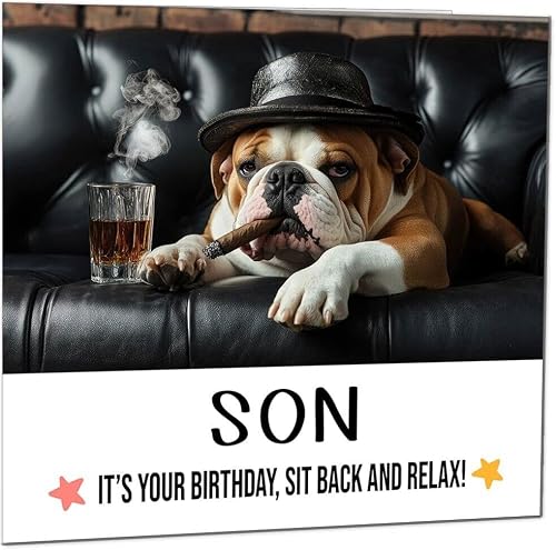Son Birthday Card - Humour Eco Friendly Funny Birthday Cards for Son