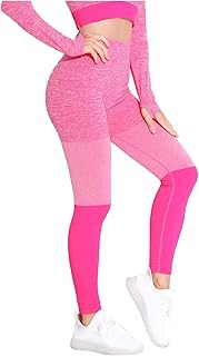 Ropa mujer pantalones cintura glúteos fitness ejercicio sin costuras medias para mujer pantalones 3/4 leggings mujer con bolsillo