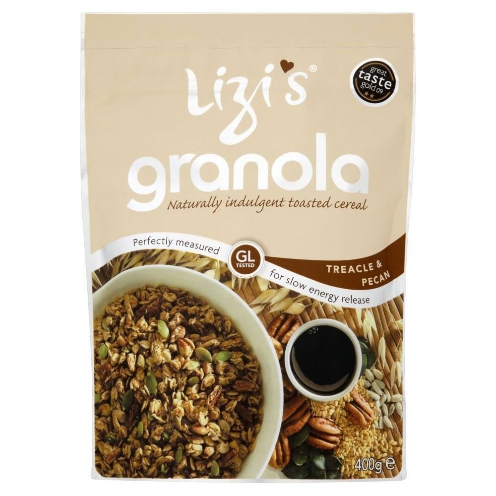 Lizi's Melassa E Pecan Muesli (400g) (Confezione da 6)