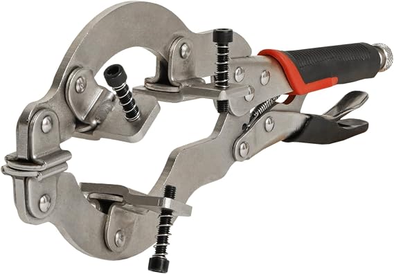 Locking C-Clamp Pipe and Tube Clamp 13'' Steel Pipe Alignment Tool
