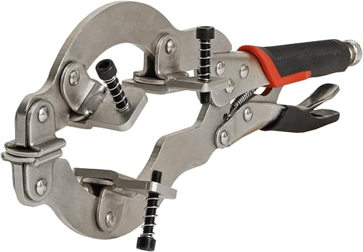 Locking C-Clamp Pipe and Tube Clamp 13'' Steel Pipe Alignment Tool
