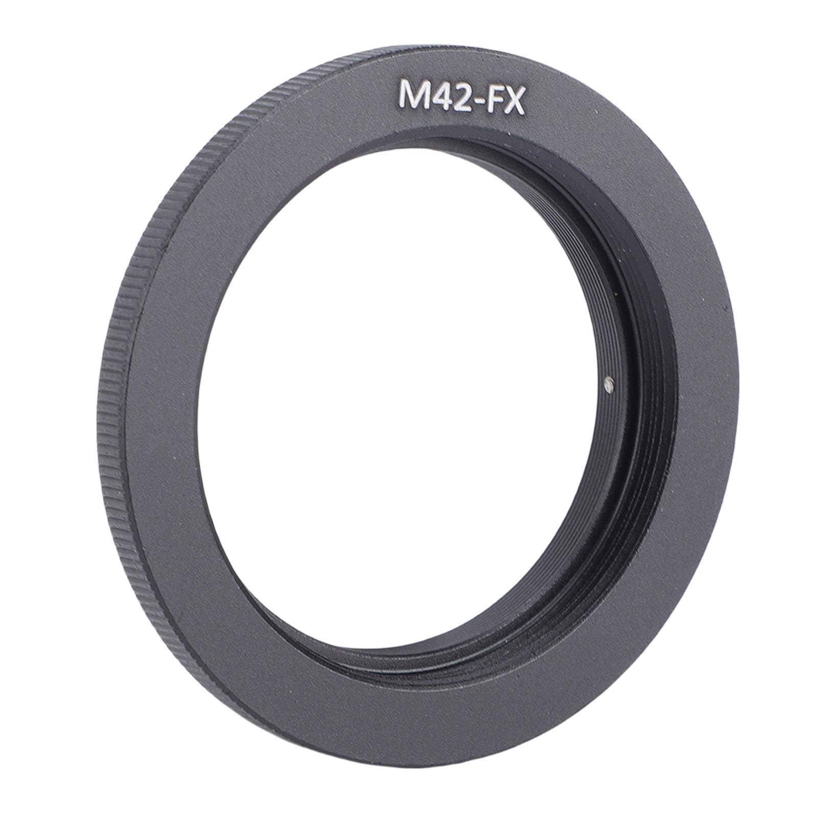 Anillo Adaptador de Objetivo M42 para Cámara Sin Espejo Fujifilm FX, Aleación de Aluminio Fino, 4.5mm de Grosor, Compatible con Lentes de Cine e Industriales