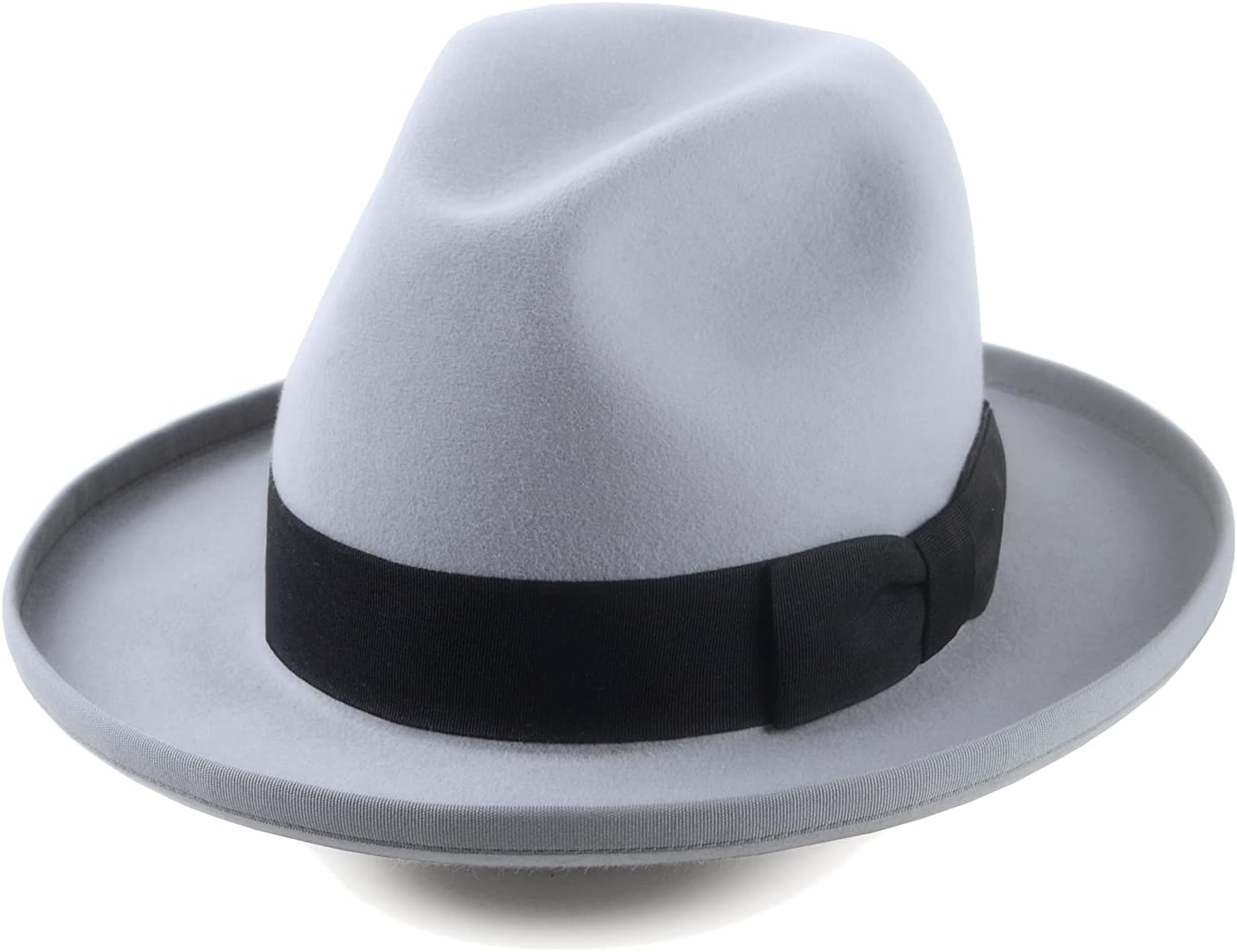 Agnoulita HatsAgnoulita Aerolithe | Custom Handmade Rabbit Fur Felt Fedora Hat | Made to Order