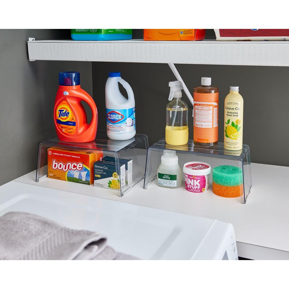 Plastic Organization Riser Snapklik.com : iDesign Recycled Plastic Deep Laundry Room Organization ...