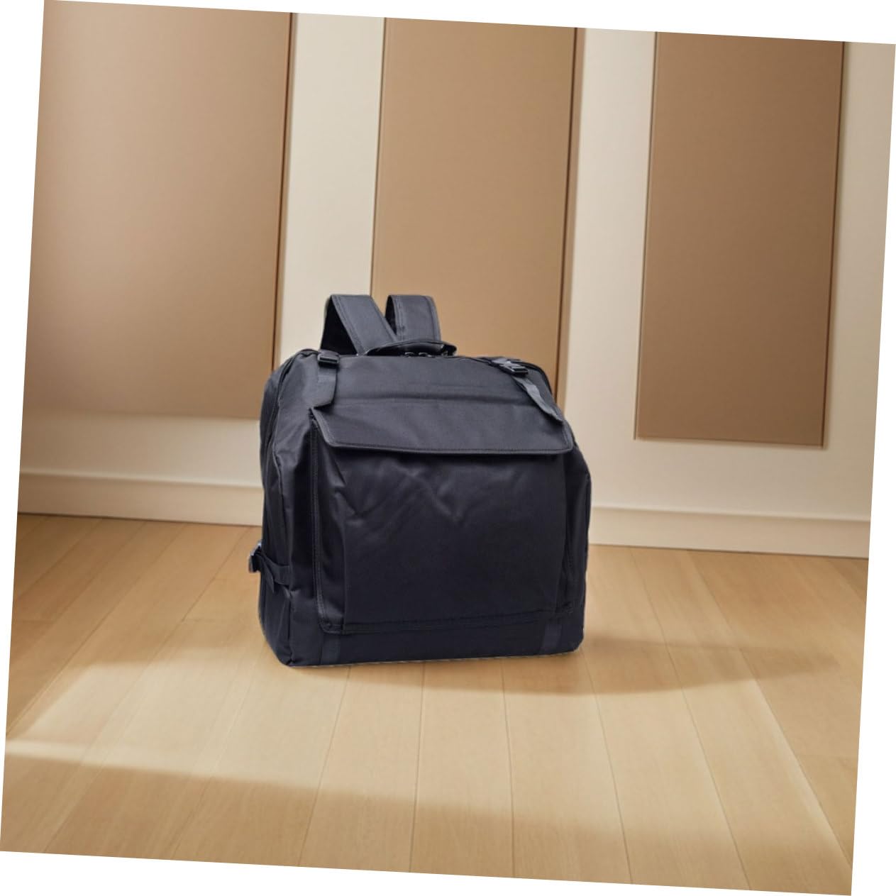 SUPVOX Borsa Per Fisarmonica Da Bassi Custodia in Tessuto Supporto Con Tasche Per Accessori Musicali Nera Leggera e Portatile Per Trasporto