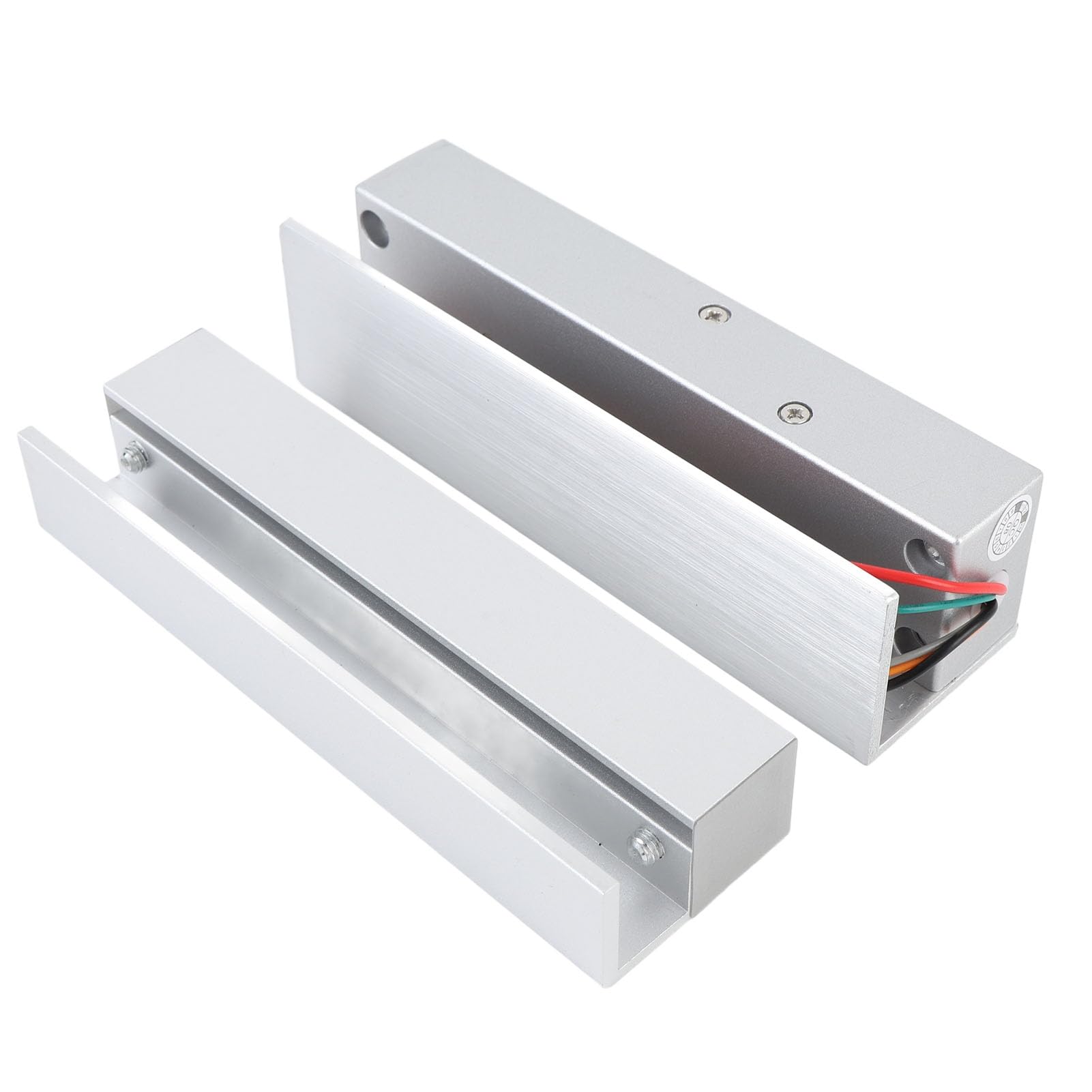 Fafeicy Serrure à Pêne Dormant électrique, Gâche de Porte électrique en Alliage d'aluminium en Acier Inoxydable DC 12 V Ouvert à Gauche, Loquet Robuste à Retard Réglable pour Portes en Verre, Bois