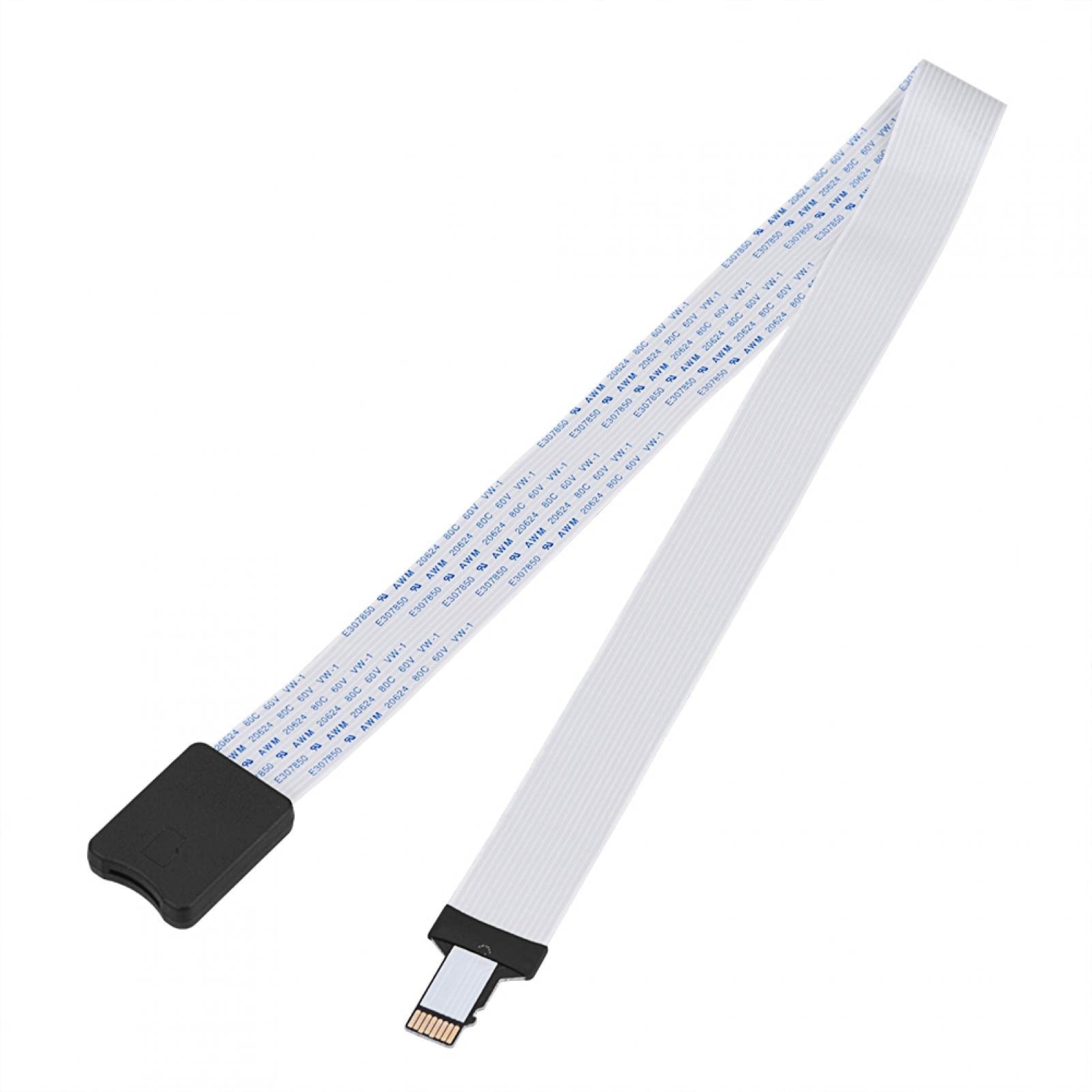 Compact Design, Plug and Play, TF to TF Extender Safe and Durable, Length 60cm Micro SD Extender Cable, Stable for Car Navigation for Computer Desk(48)'-image-5