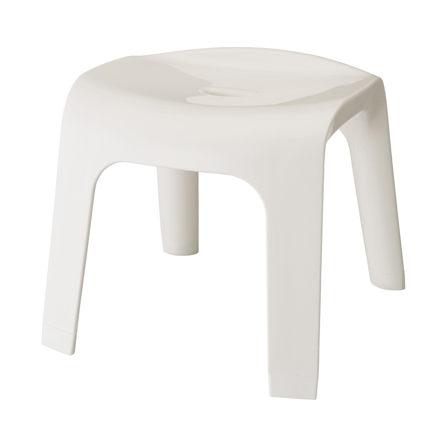 Amazon.co.jp: レック Sylphy 風呂いす 高さ30cm ( ホワイト ) ワイド  