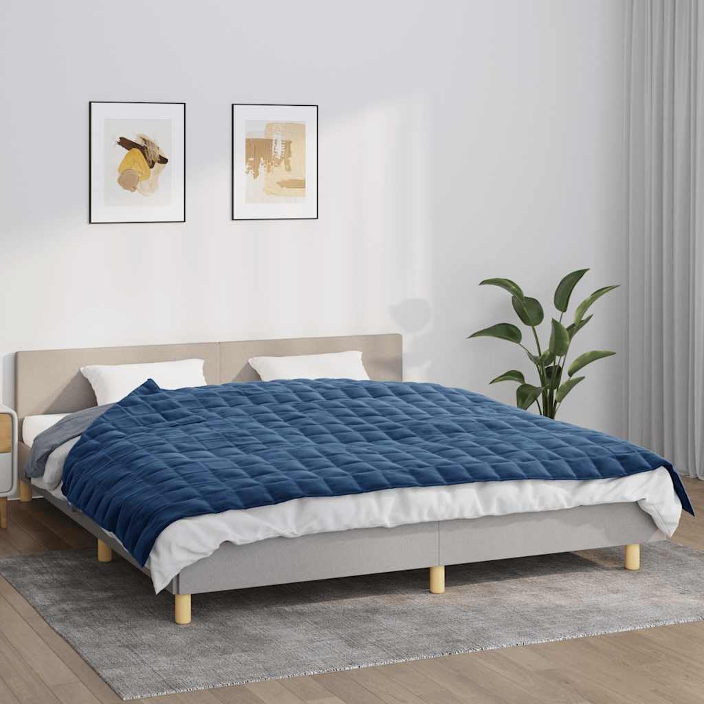 Couverture lestée 7 kg pour retrouver un sommeil réparateur et profond