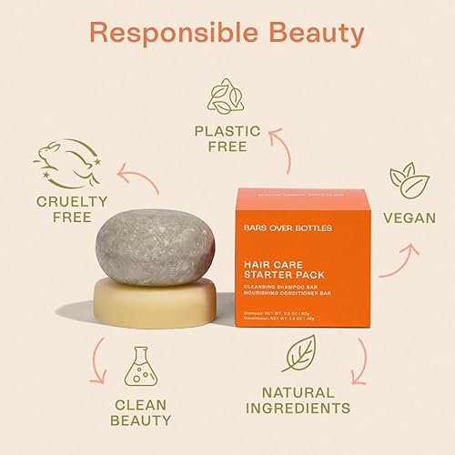 Miniatura 8 de Rosemary Solid Shampoo & Conditioner Set  Para el adelgazamiento del cabello y el control del encrespamiento  Vegano, sin sulfatos, ecológico