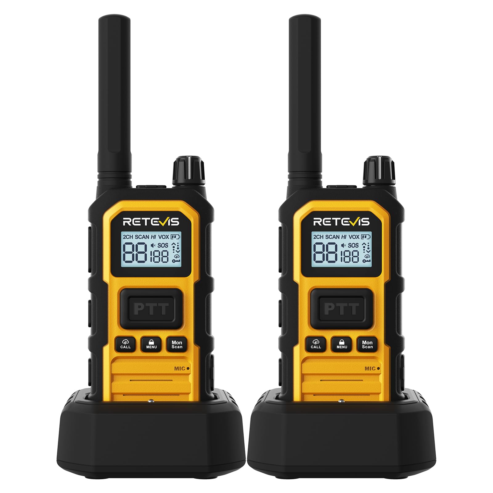 Retevis RB48PLUS GMRS 2-Pack