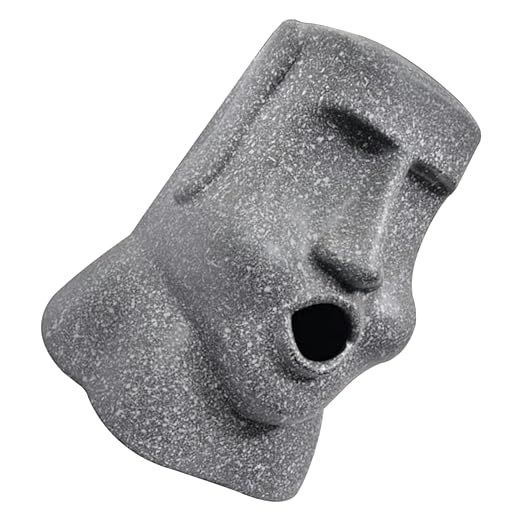 Cabilock Kasten Kreativer Tissue-Container Moai-Tiki Moai Serviettenbox Moai Taschentuchhalter Ostern Tischdekoration Taschentuchspender Auf Osterinsel Schreibtisch Halterungsabdeckung Harz