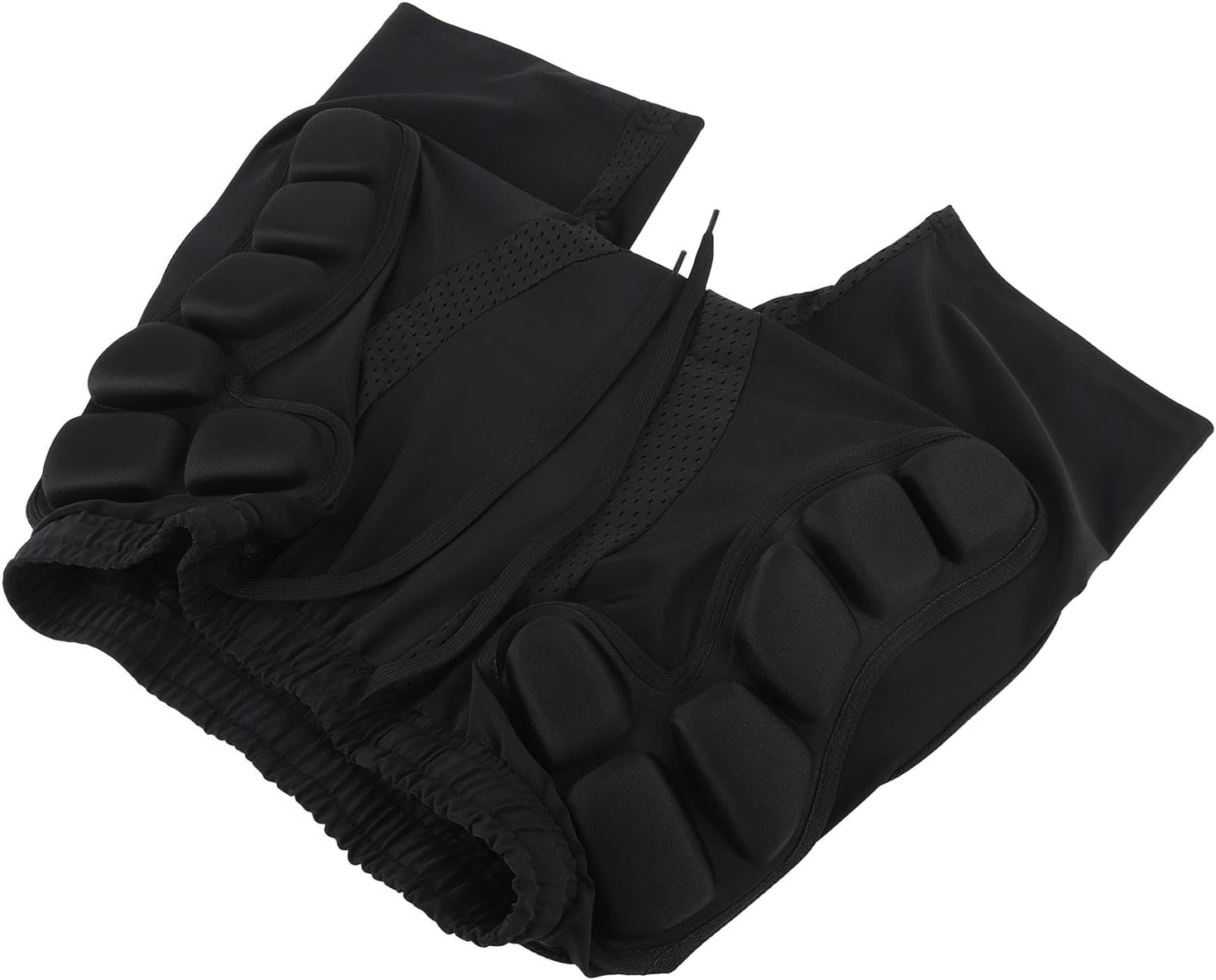 Qiilu Snowboard Butt Pad Guard Padded Shorts Shock Absorption Snowboard Crash Pants Elastic Waistband Padded Ski Shorts for Skateboarding (L)