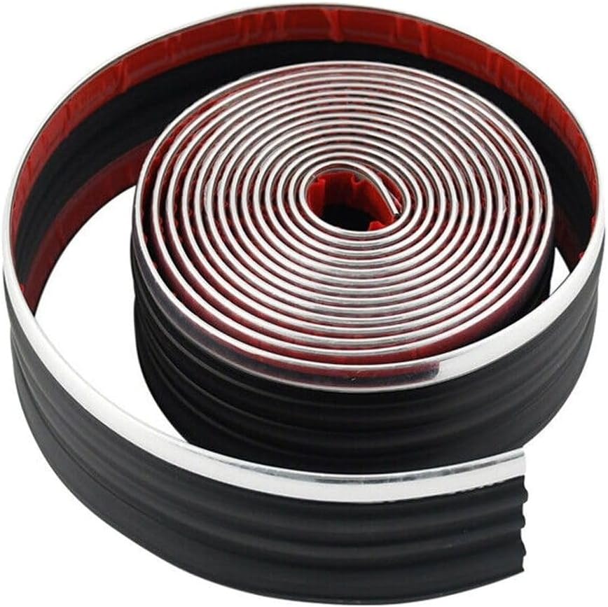 Fangool Black & Chrome Body Side Molding Trucks and Suv for Chevy for Blazer for Tahoe for C1500 for C1500 Suburban,for GMC for Yukon for C1500 for C1500 Suburban RB-C928