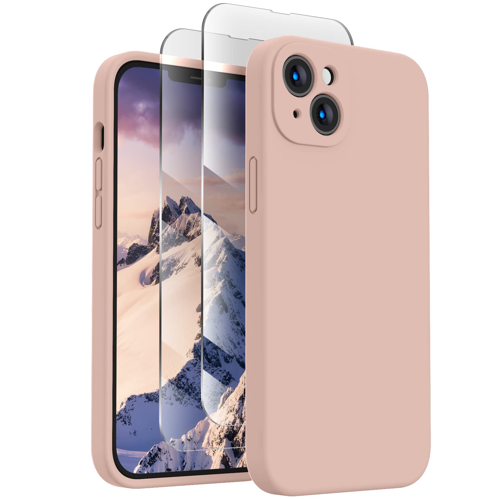 FireNova Designed for iPhone 13 Case, 6.1", Pinksand