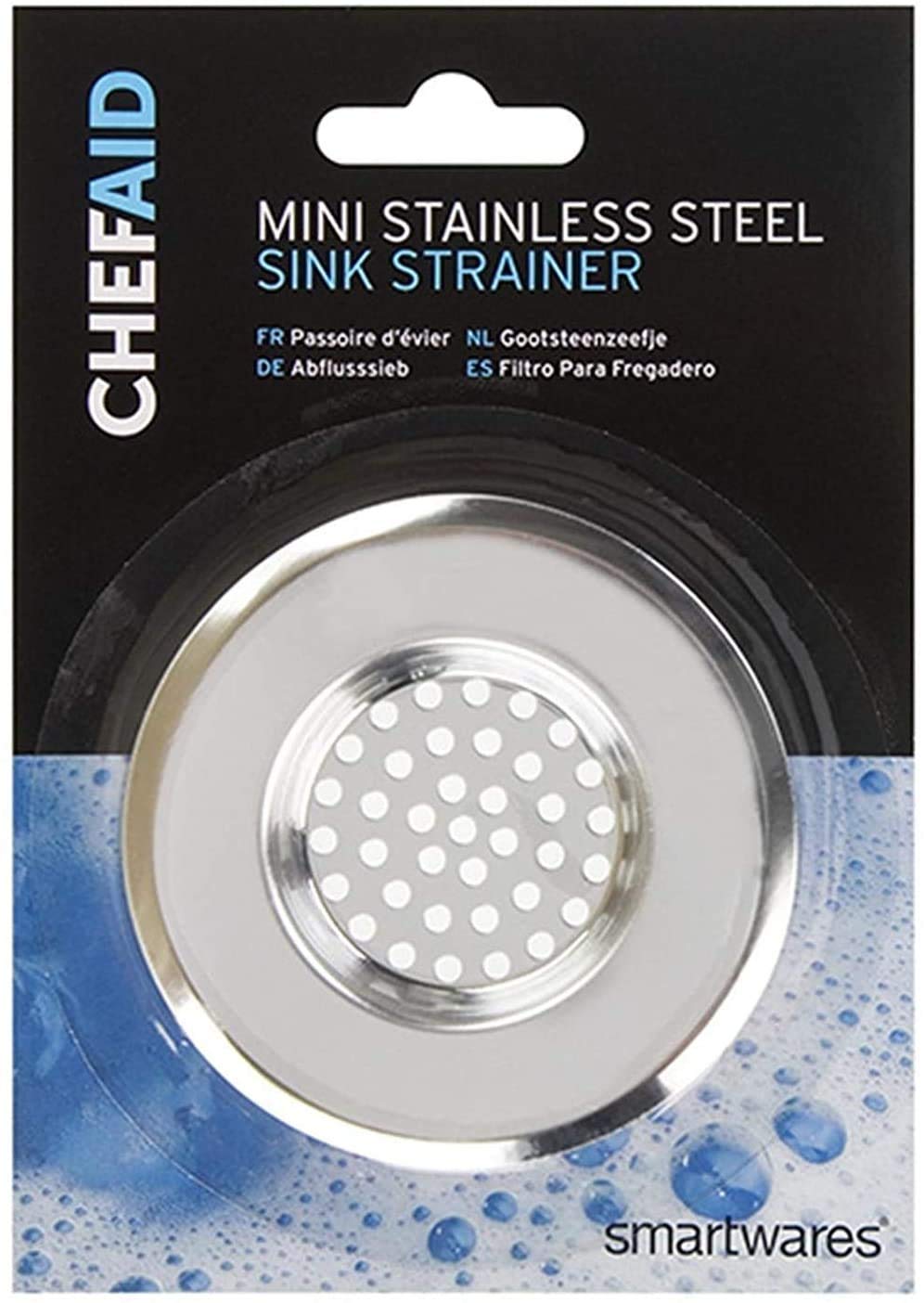 7.5CM STAINLESS STEEL KITCHEN/BATHROOM SINK STRAINER