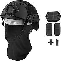 Vista 1 de LOOGU FAST PJ Base Jump 1 casco militar con 12 pulgadas