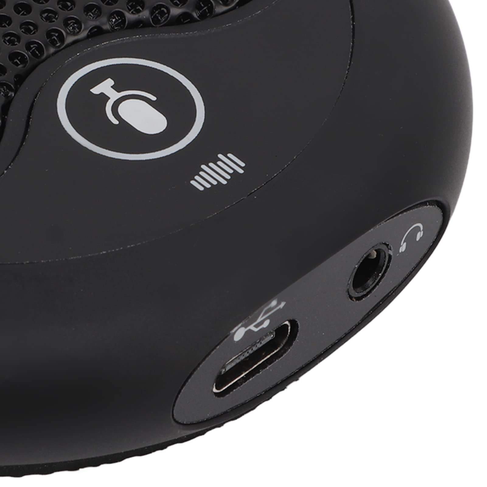 Microphone de Conférence USB Omnidirectionnel, Micro pour Réunion avec Portée de 5 m, Réduction de Bruit et Bouton Muet, Connexion Type C Plug and Play pour Visioconférences, Cours