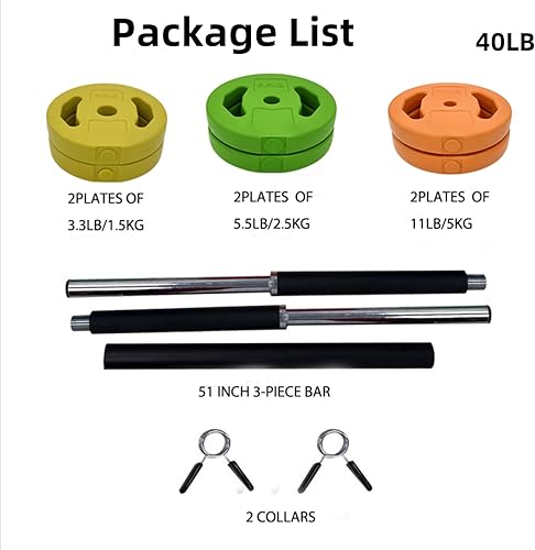 Miniatura 3 de Juego de pesas ajustables para pesas ajustables, pesas libres ajustables para entrenamiento en casa y gimnasio