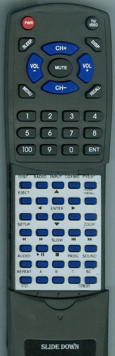 Replacement Remote Control for Genesis GT2.0