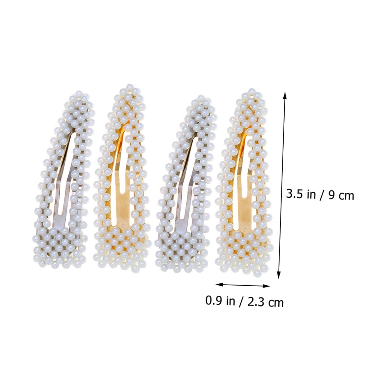 minkissy 20pezzi Fermagli Per Con Perle Eleganti Clip Decorative Per Donna e Ragazza Per Cerimonie e Uso Quotidiano Design Semplice e Confortevole
