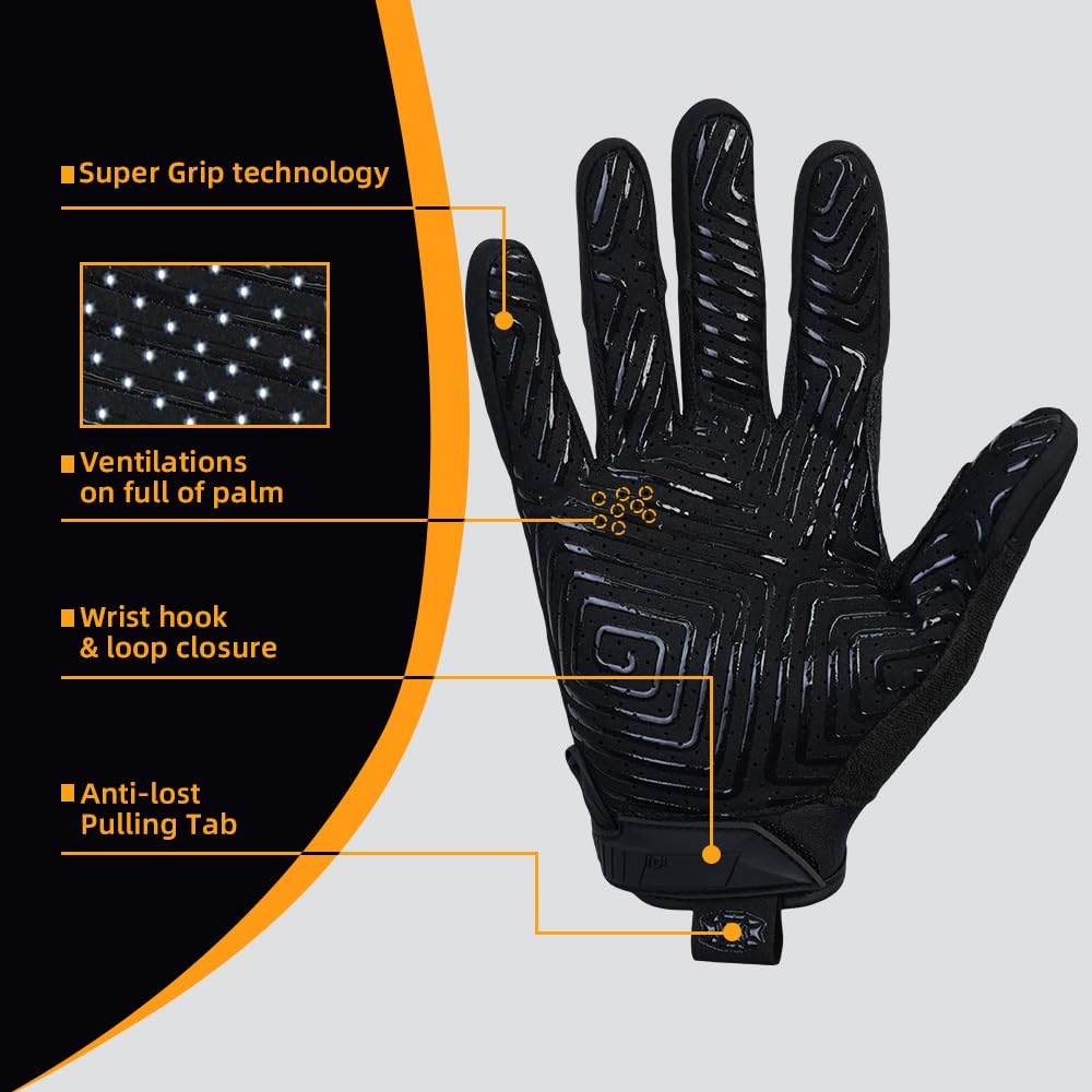 Seibertron T.T.F.I.G 2.0 Men's Tactical Military Gloves Flexible Rubber Knuckle Protective for Combat Hunting Hiking Airsoft Paintball Motorcycle Motorbike Riding Outdoor Gloves