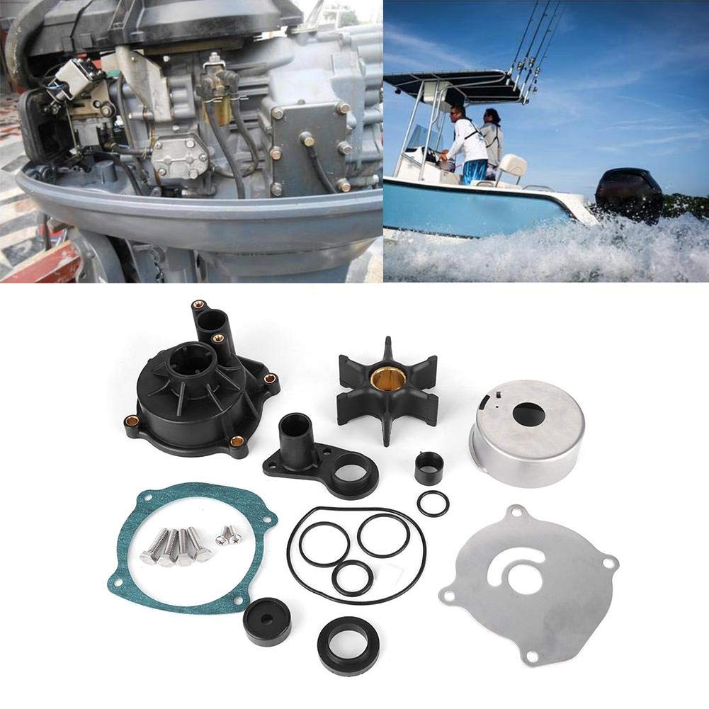 Qiilu Kit di riparazione della girante della pompa dell'acqua, 5001594 Kit di ricostruzione della girante della pompa dell'acqua adatto per Evinrude 90 CV 115 CV 120 CV