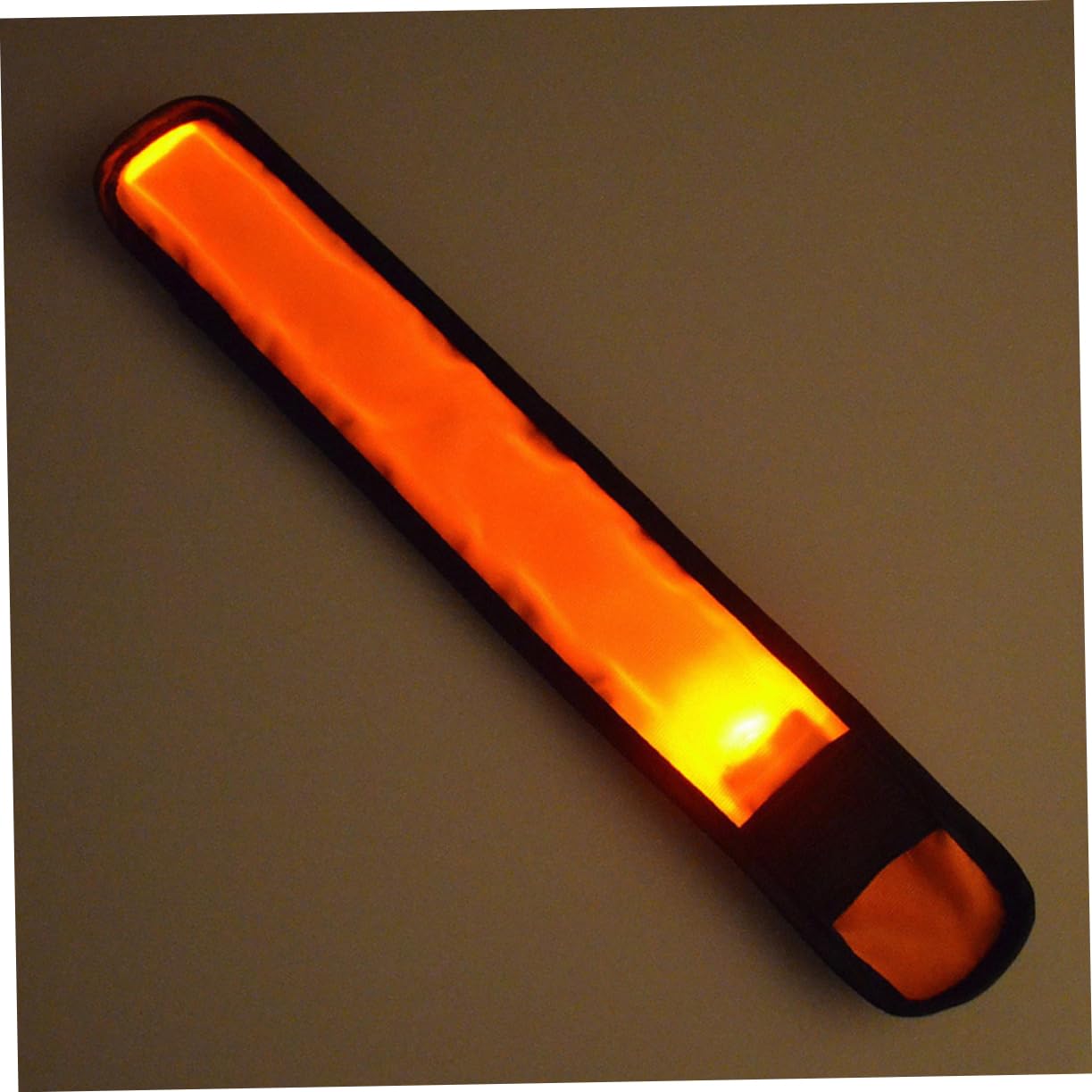 BESTonZON Bracelet LED pour Course Avertisseur De Vert Orange pour Jogging Randonnée