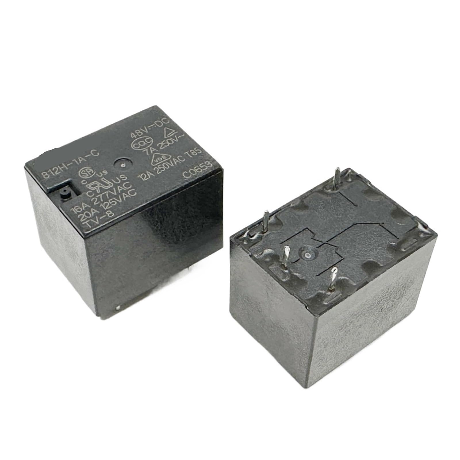 PKNVKZIDK 1pc 812H-1A-C 48VDC Relay 4pins