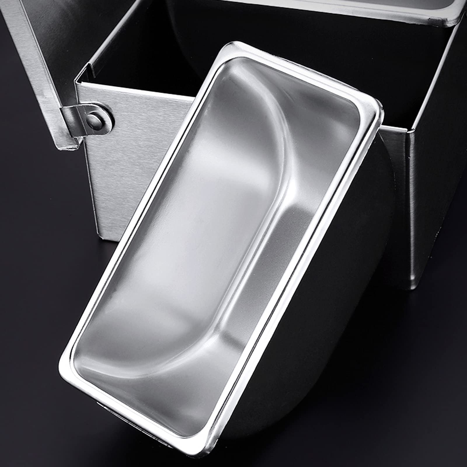 Contenedor de ingredientes de acero inoxidable 304, 5 compartimentos, organizador multifuncional para frigorífico, con tapa, caja de frutas, recipiente para ingredientes, dispensador de