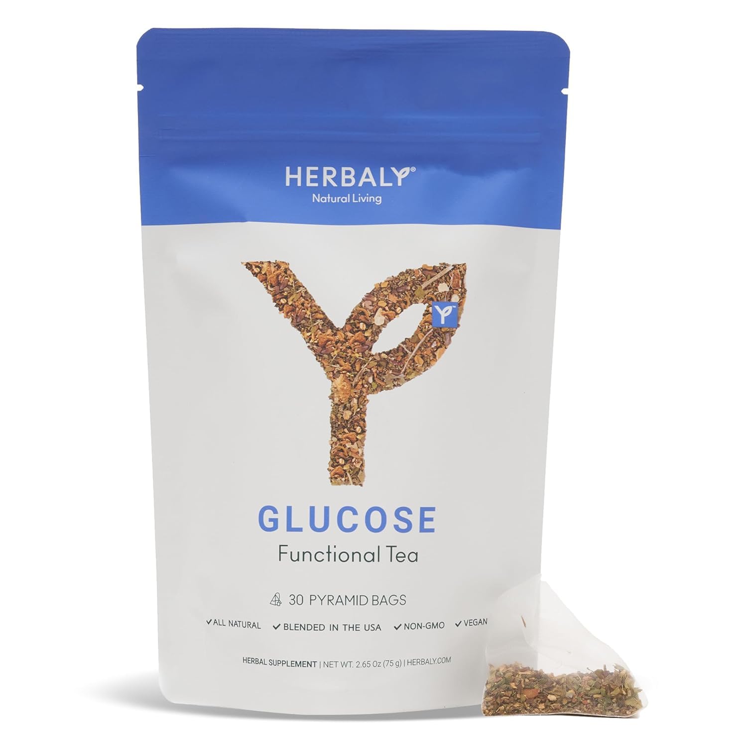 Herbaly Glucose Functional Tea Vitality & Wellness
