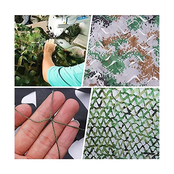 Tarnnetz, Jagdschießen Hide Army Military Dschungel Tarnnetz Tarnnetz Sonnenschutz Camouflage Netz Tarnung Woodland… – Bild 6