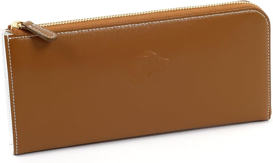 Amazon | [キタムラ] 犬素押し 長財布 PH0798 オーク/ホワイト [茶色