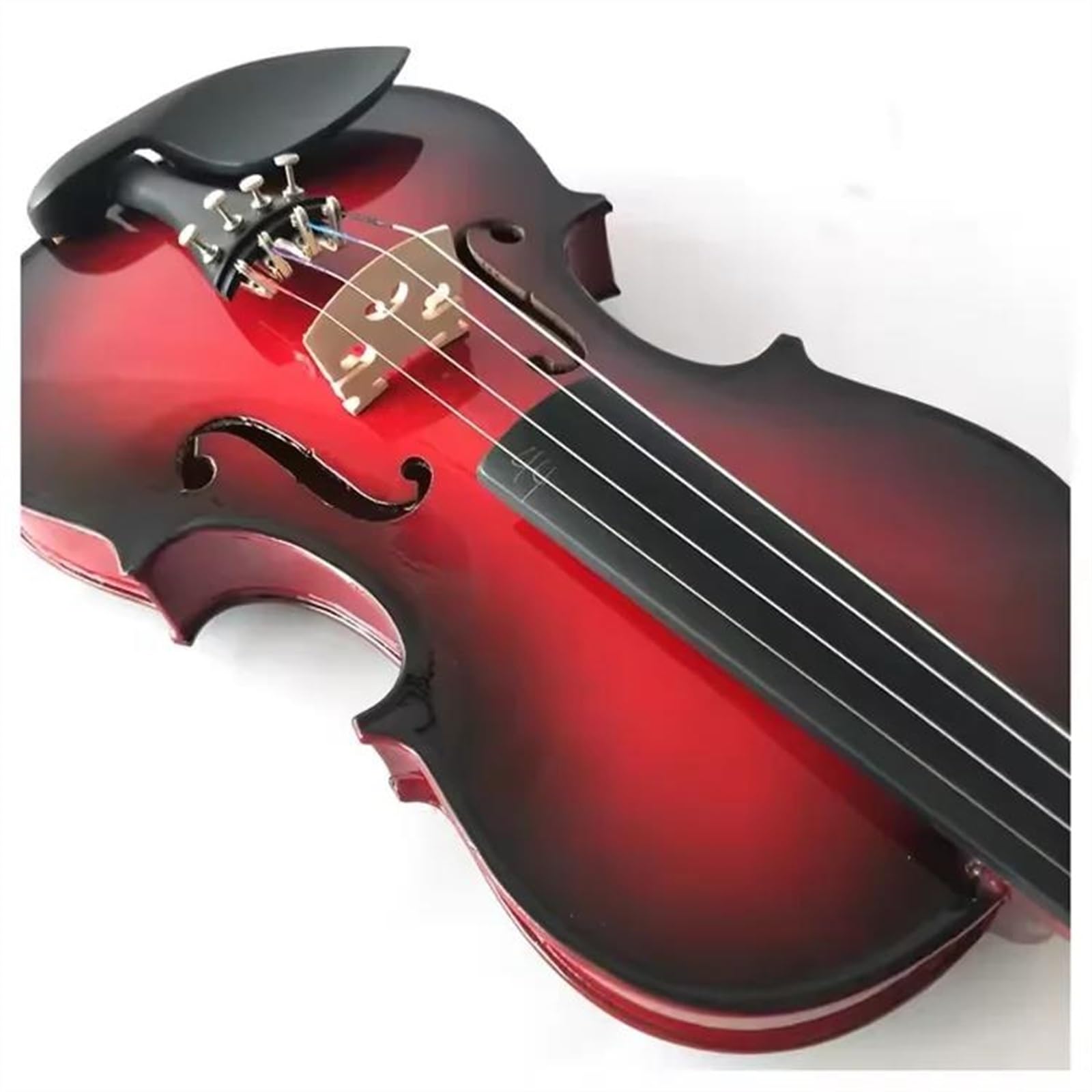 Violine Professionelle Handgefertigte Massivvioline In Voller Größe Mit Koffer Für Anfänger(4/4)