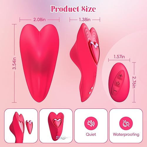 Miniatura 7 de Vibrador de control remoto para parejas, juguetes sexuales con aplicación, teléfono celular, vibrador para pareja con control remoto, bragas Rojo