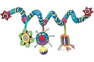 Whoozit Activity Spiral Stroller and Travel Activity Toy