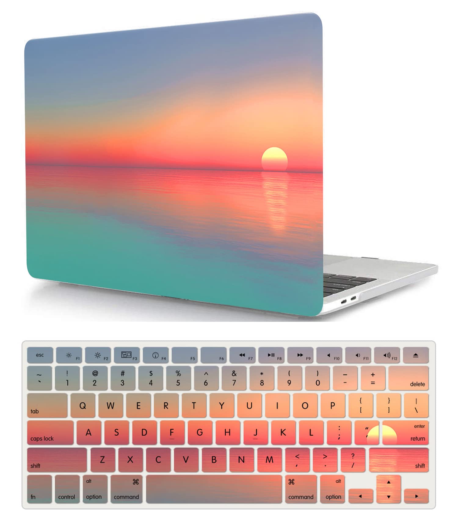 Schutzhülle Für MacBook Air 13,6 Zoll M3/M2 2024-2022 – Klar, Mit Tastatur- & Trackpad-Schutz