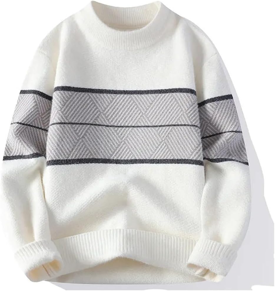 Fall and Winter Men's Sweater Men's Casual and Comfortable Warm Sweater Men