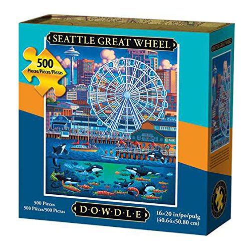 Dowdle Folk Art 00329 Seattle Wheel Jigsaw Puzzle